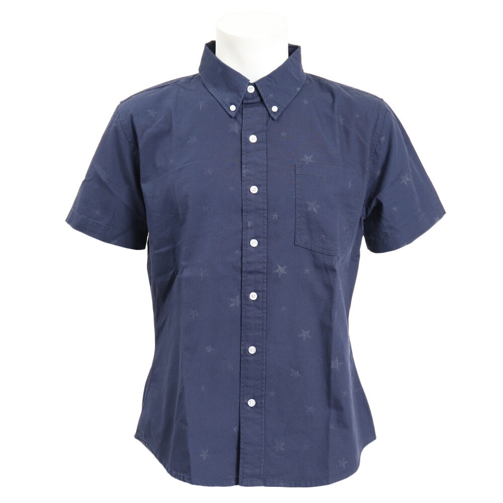  【多少の傷汚れありの為大奉仕】半袖シャツ TSHSTR-19SRL NVY オンライン価格
