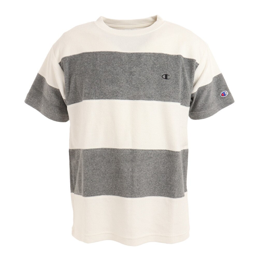  パネルショートスリーブTシャツ C3-T302 010