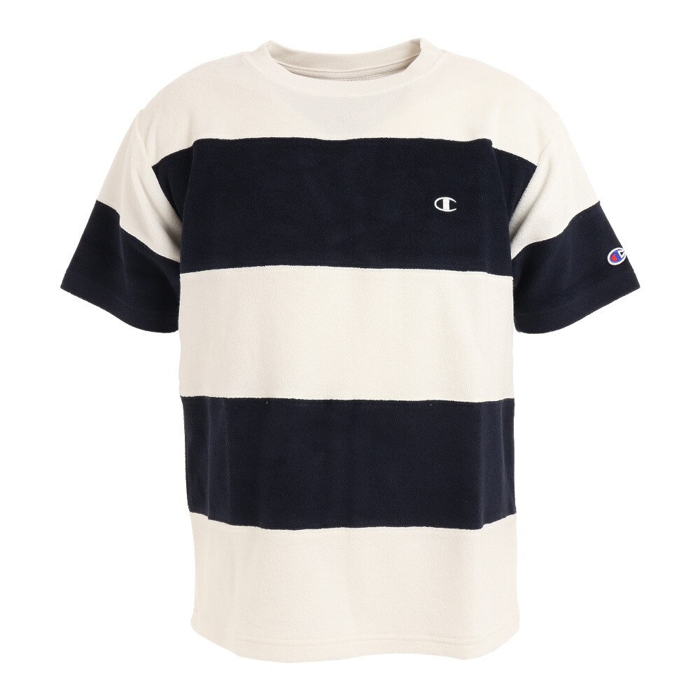  パネルショートスリーブTシャツ C3-T302 370