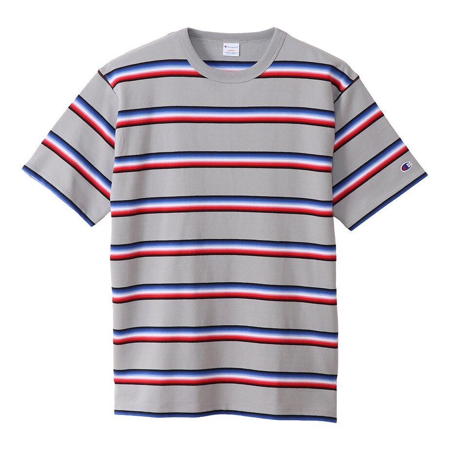  ボーダーショートスリーブTシャツ C3-T338 050