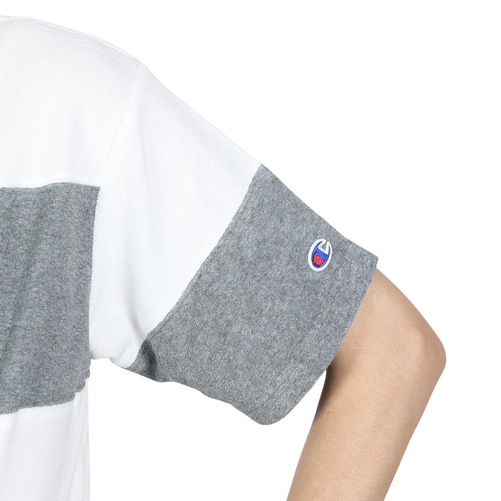 チャンピオン-ヘリテイジ（CHAMPION-HERITAGE）（メンズ）半袖Tシャツ メンズ ボーダー パネル C3-X360 010