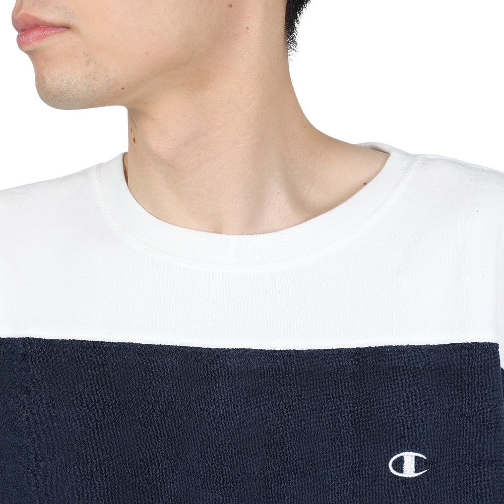 チャンピオン-ヘリテイジ（CHAMPION-HERITAGE）（メンズ）半袖Tシャツ メンズ ボーダーパネル C3-X360 370