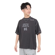 ニューバランス（new balance）（メンズ）半袖Tシャツ メンズ 黒 1000 グラフィックTシャツ R AMT35006PHM