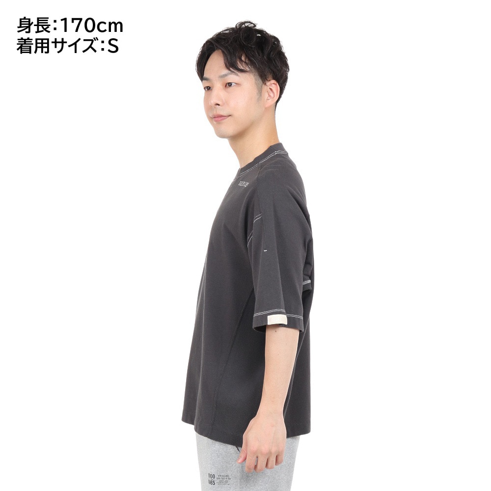 ニューバランス（new balance）（メンズ）半袖Tシャツ メンズ 1000 オーバーサイズフィット AMT35007PHM