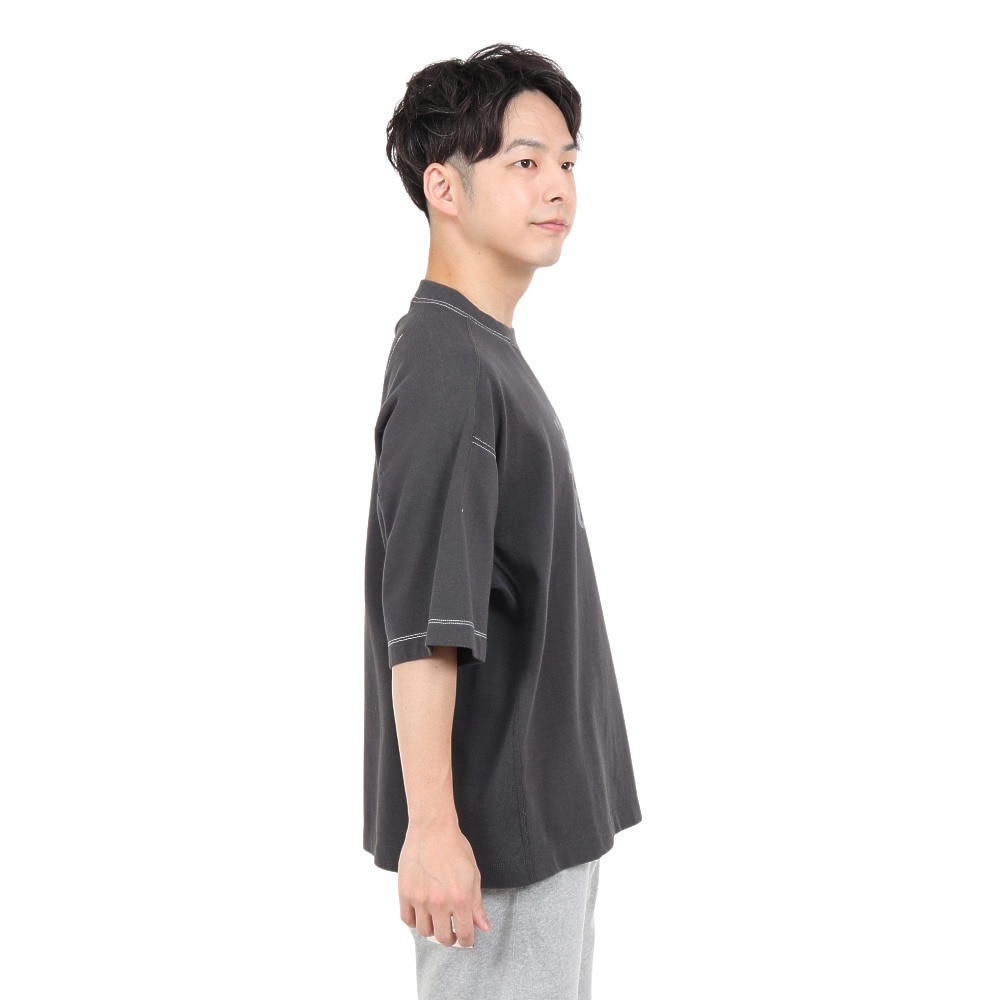 ニューバランス（new balance）（メンズ）半袖Tシャツ メンズ 1000 オーバーサイズフィット AMT35007PHM
