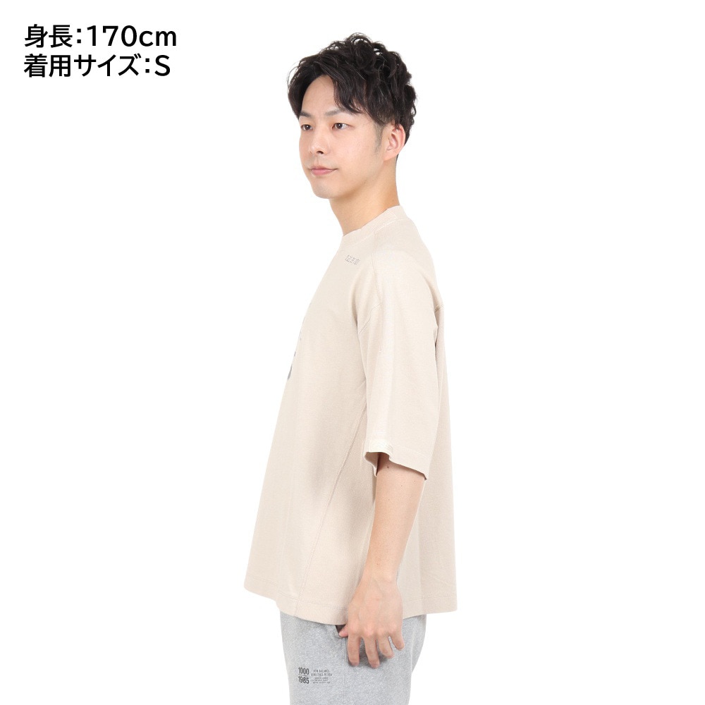 ニューバランス（new balance）（メンズ）半袖Tシャツ メンズ 1000 オーバーサイズフィット AMT35007TWF