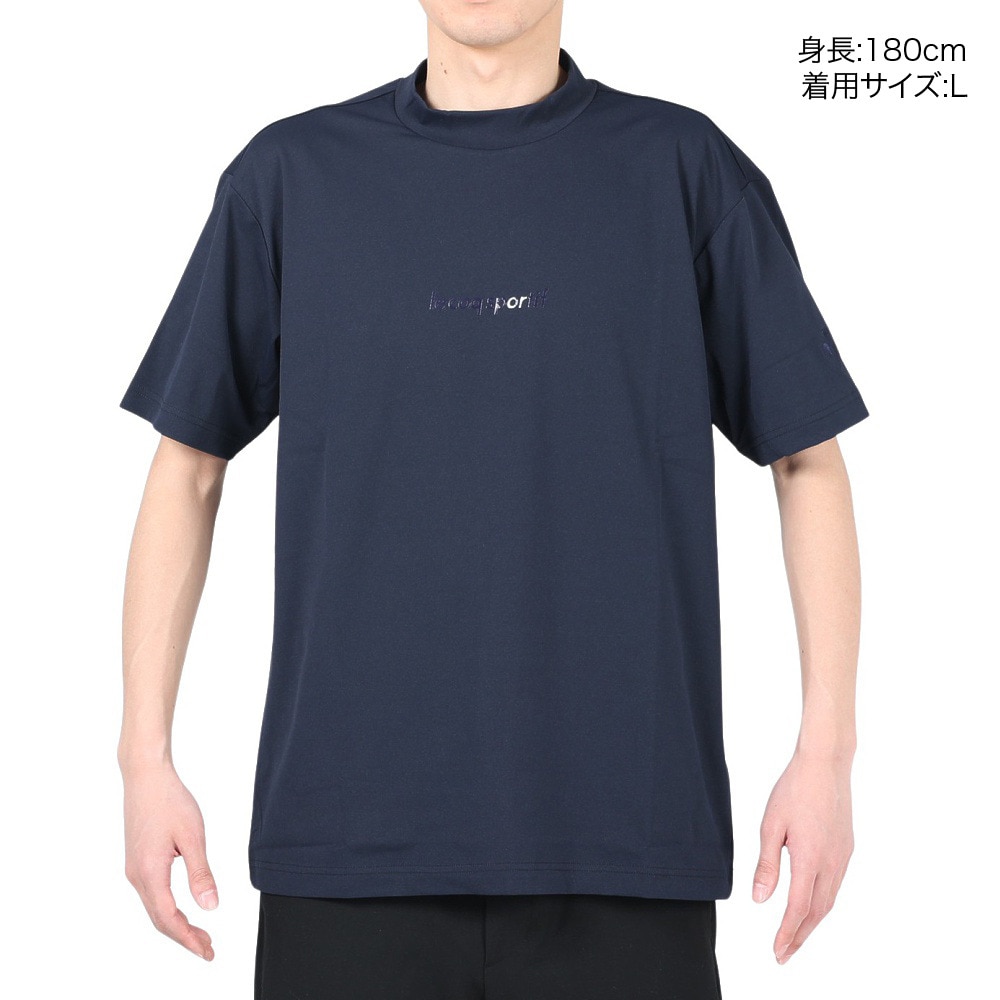 ルコックスポルティフ（lecoqsportif）（メンズ）半袖Tシャツ メンズ  グランデイズ QMMVJA20XB NV