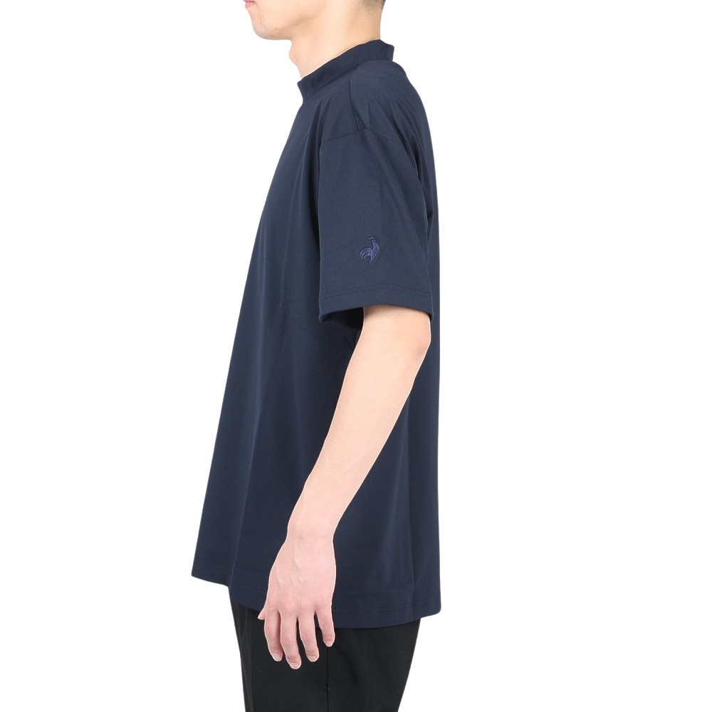 ルコックスポルティフ（lecoqsportif）（メンズ）半袖Tシャツ メンズ  グランデイズ QMMVJA20XB NV