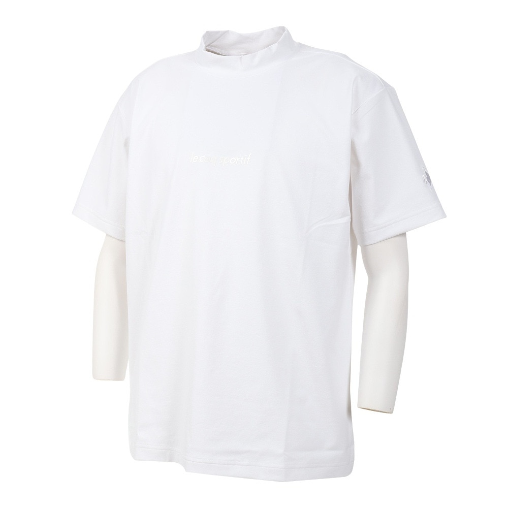 ルコックスポルティフ（lecoqsportif）（メンズ）半袖Tシャツ メンズ グランデイズ QMMVJA20XB WH