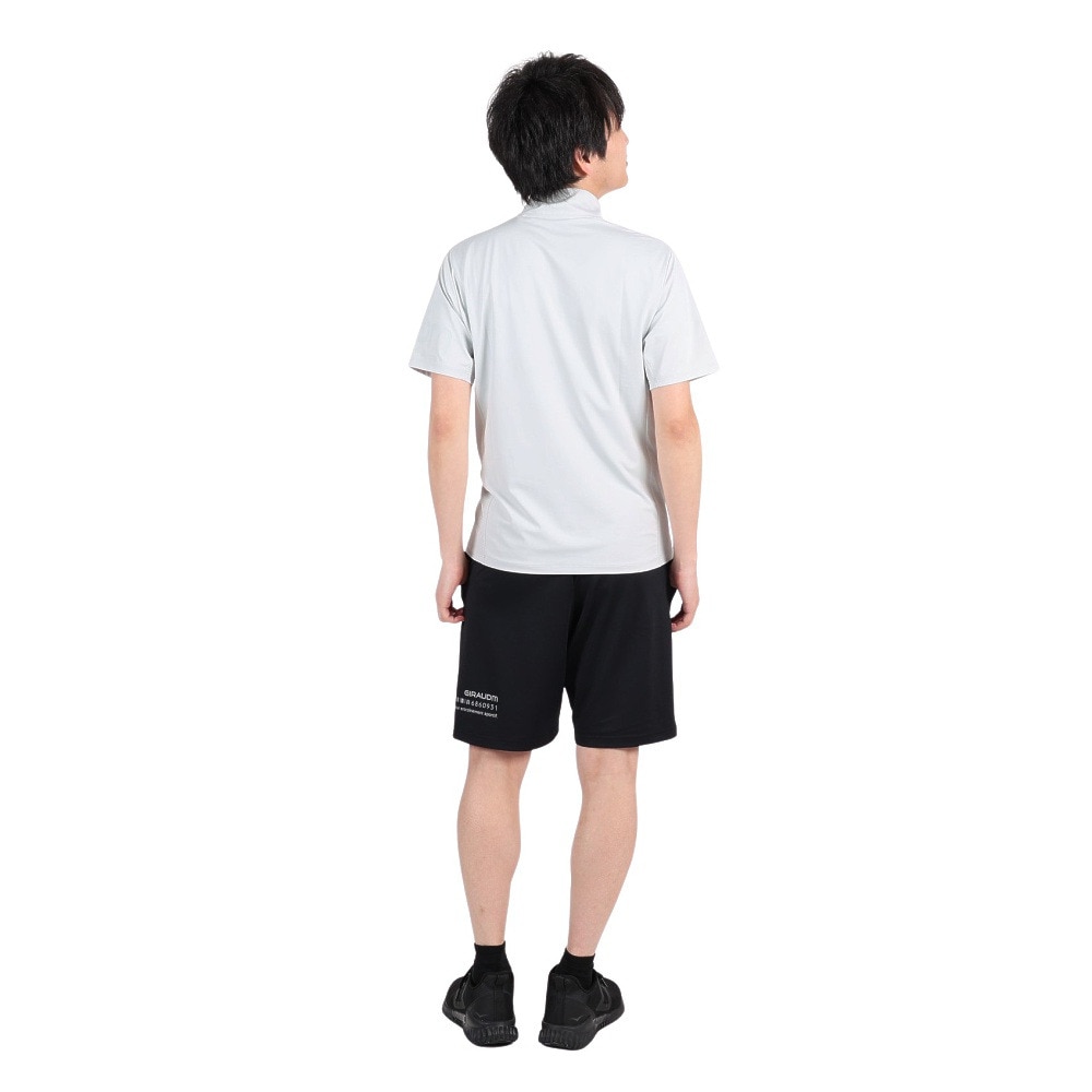ジローム（GIRAUDM）（メンズ）半袖Tシャツ メンズ ドライプラスクール モックネック CT3S0032-TR863-GRHD IGRY
