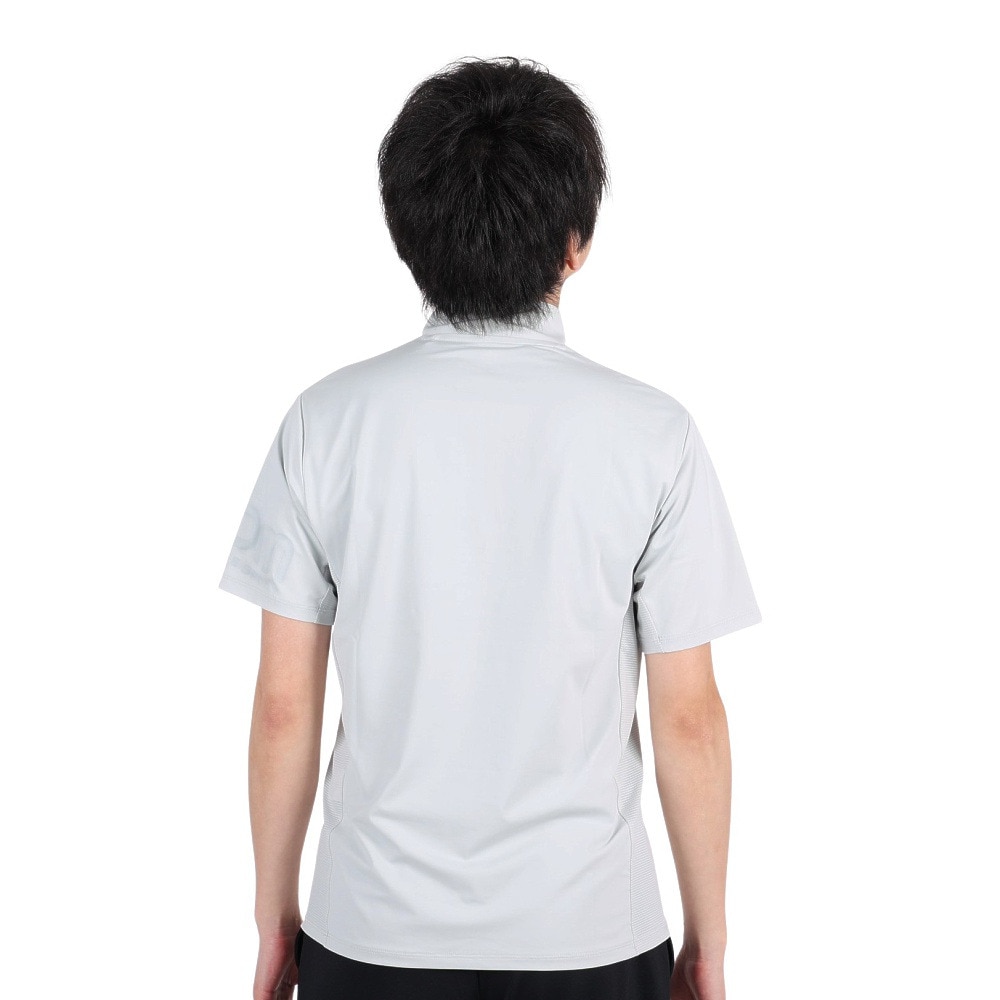 ジローム（GIRAUDM）（メンズ）半袖Tシャツ メンズ ドライプラスクール モックネック CT3S0032-TR863-GRHD IGRY