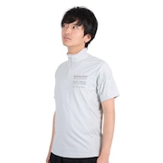 ジローム（GIRAUDM）（メンズ）半袖Tシャツ メンズ ドライプラスクール モックネック CT3S0032-TR863-GRHD IGRY