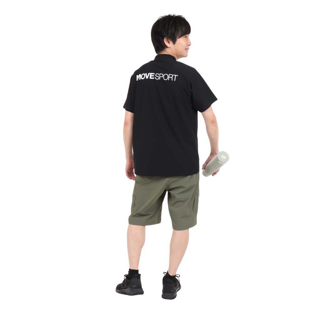 デサント（DESCENTE）（メンズ）Tシャツ 半袖 メンズ 黒 鹿の子
