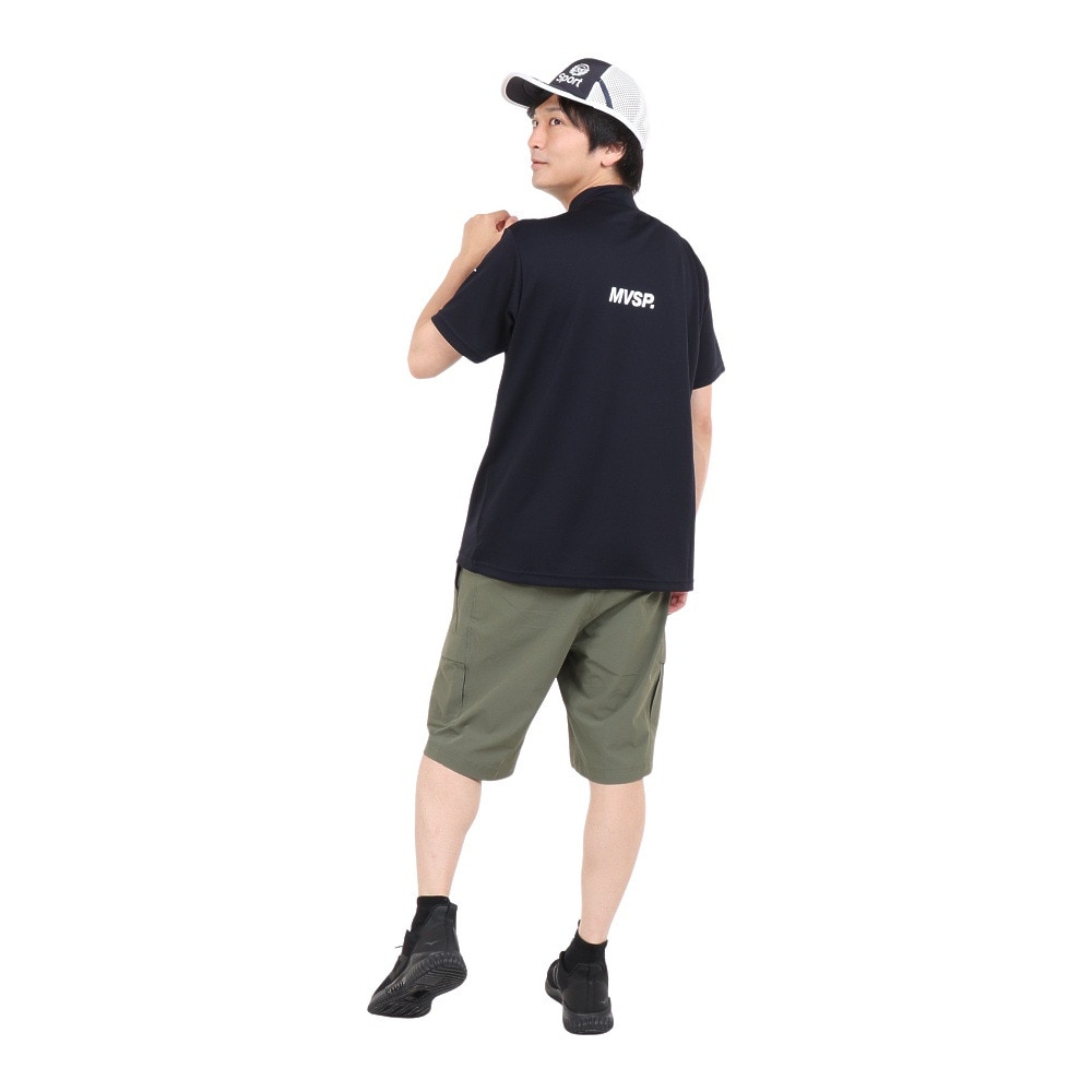 デサント（DESCENTE）（メンズ）半袖Tシャツ メンズ スムースモックネックシャツ DX-C2501XB NV