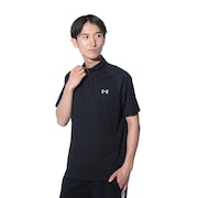 アンダーアーマー（UNDER ARMOUR）（メンズ）テック ショートスリーブ 1/2ジップTシャツ 1385506 001