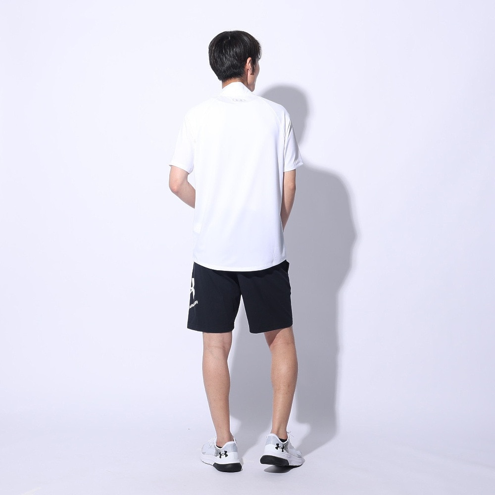 アンダーアーマー（UNDER ARMOUR）（メンズ）テック ショートスリーブ 1/2ジップTシャツ 1385506 100