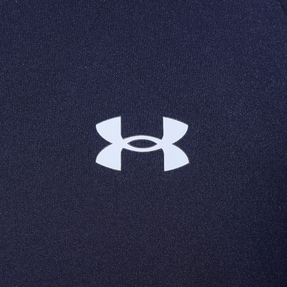 アンダーアーマー（UNDER ARMOUR）（メンズ）テック ショートスリーブ 1/2ジップTシャツ 1385506 410
