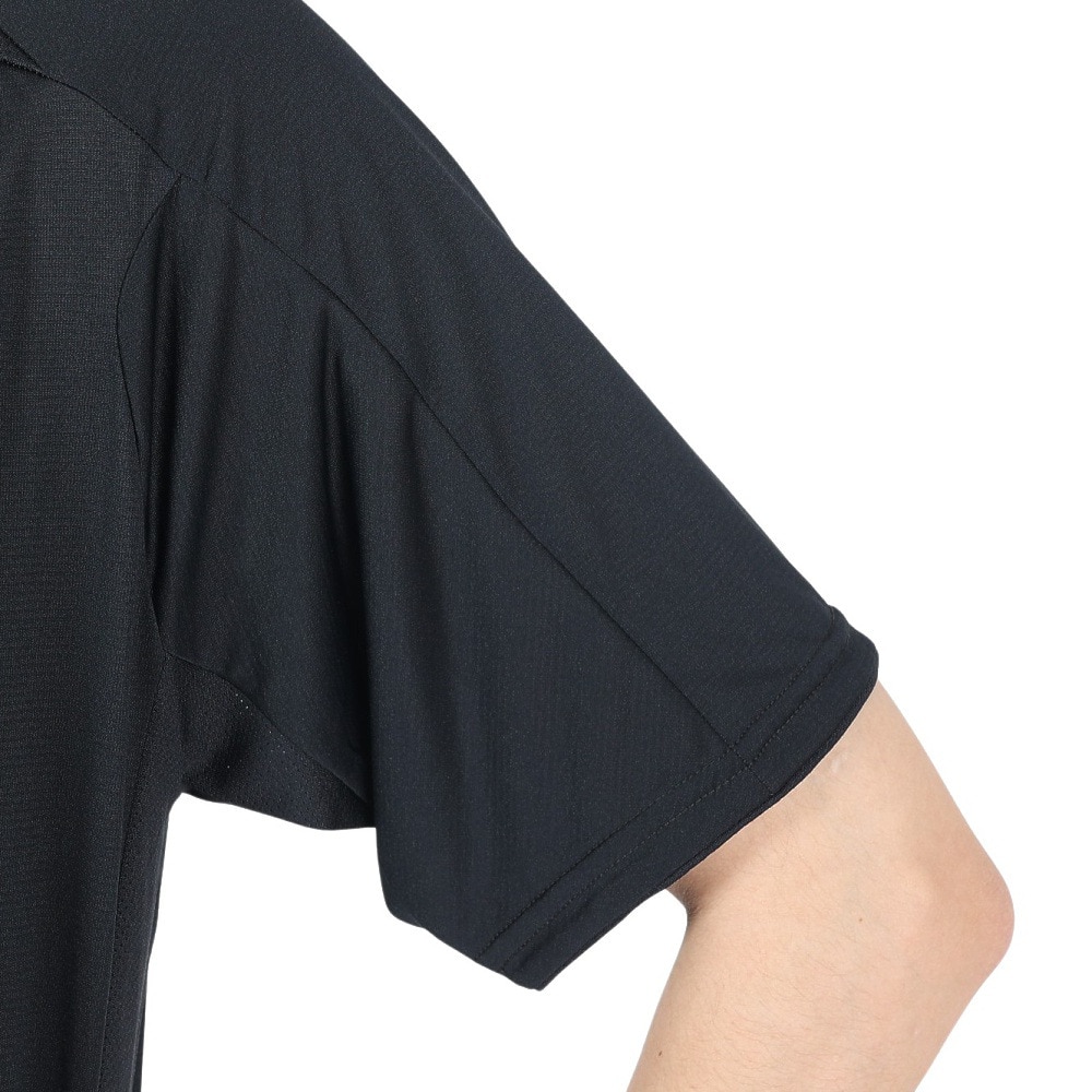 オークリー（OAKLEY）（メンズ）吸汗速乾 半袖Tシャツ Enhance 半袖モック 14.0 FOA406317-02E Hydrolix UPF30+ 紫外線対策 ストレッチ リフレクター