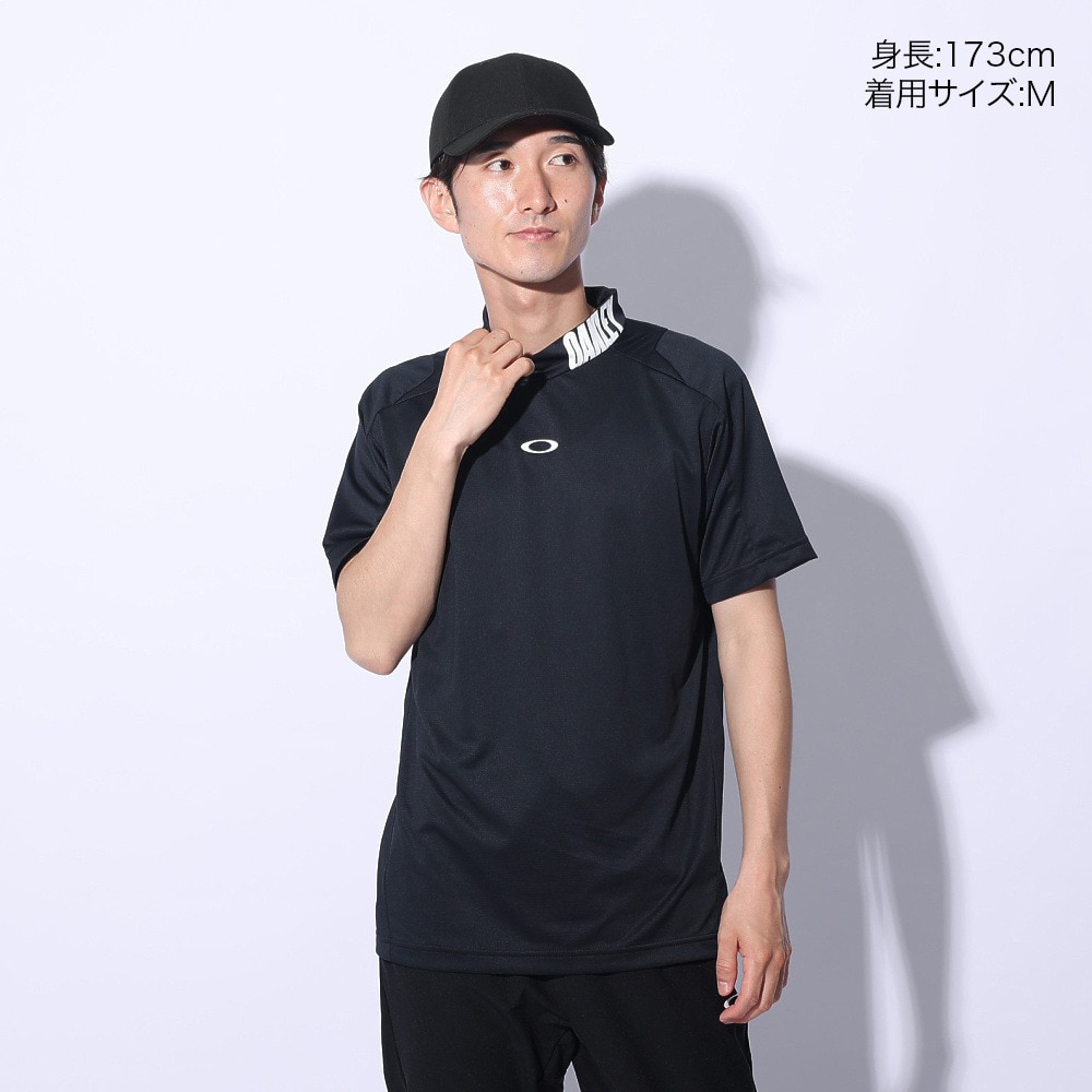 オークリー（OAKLEY）（メンズ）OPERATIVE 半袖シャツ モックネック FOA406592-02E