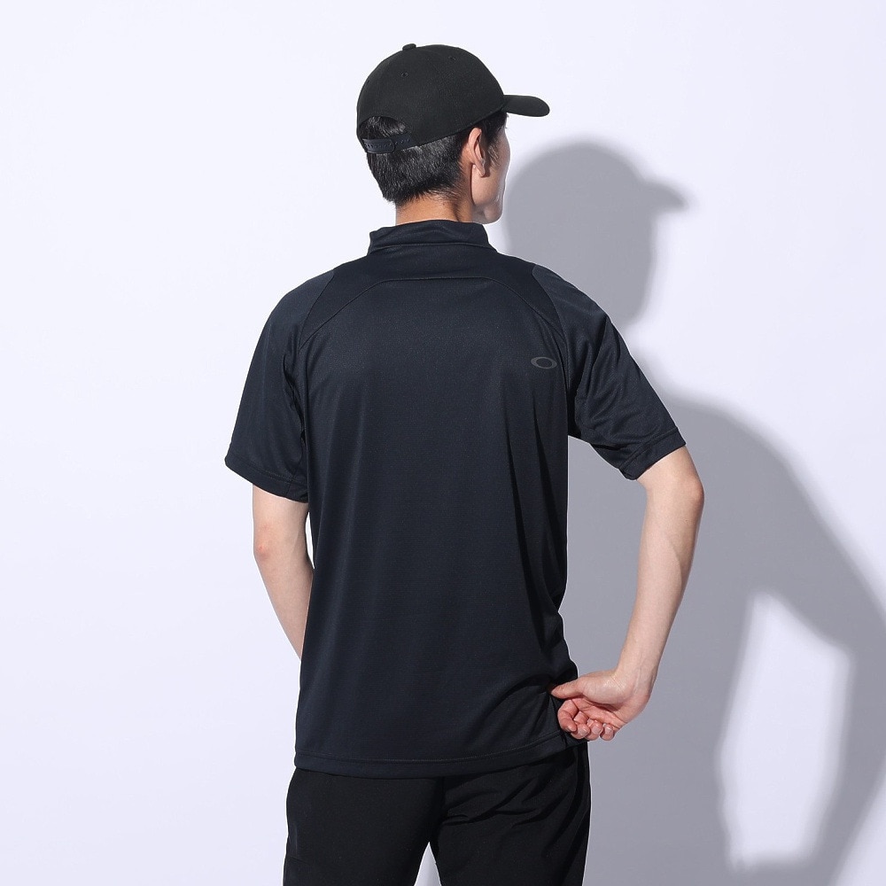 オークリー（OAKLEY）（メンズ）OPERATIVE 半袖シャツ モックネック FOA406592-02E