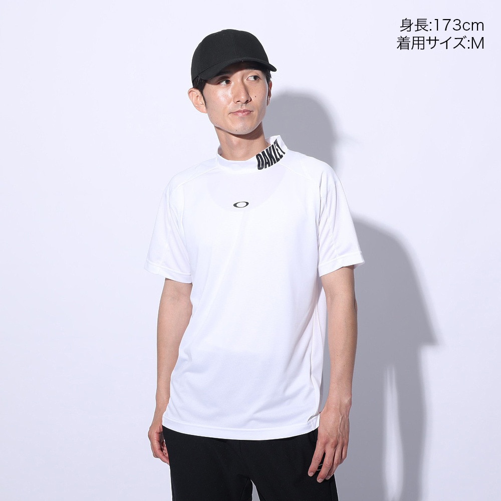 オークリー（OAKLEY）（メンズ）OPERATIVE 半袖シャツ モックネック FOA406592-100