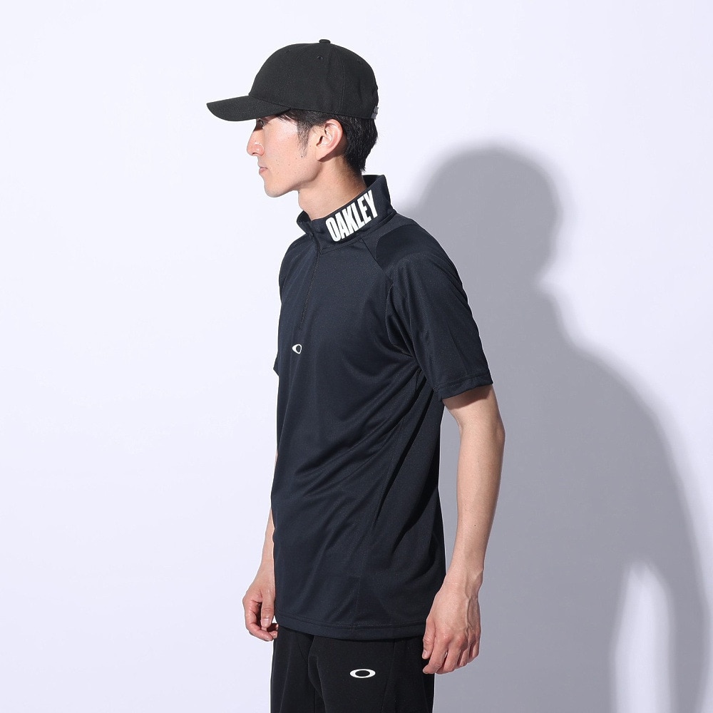 オークリー（OAKLEY）（メンズ）OPERATIVE 半袖ジップ モック