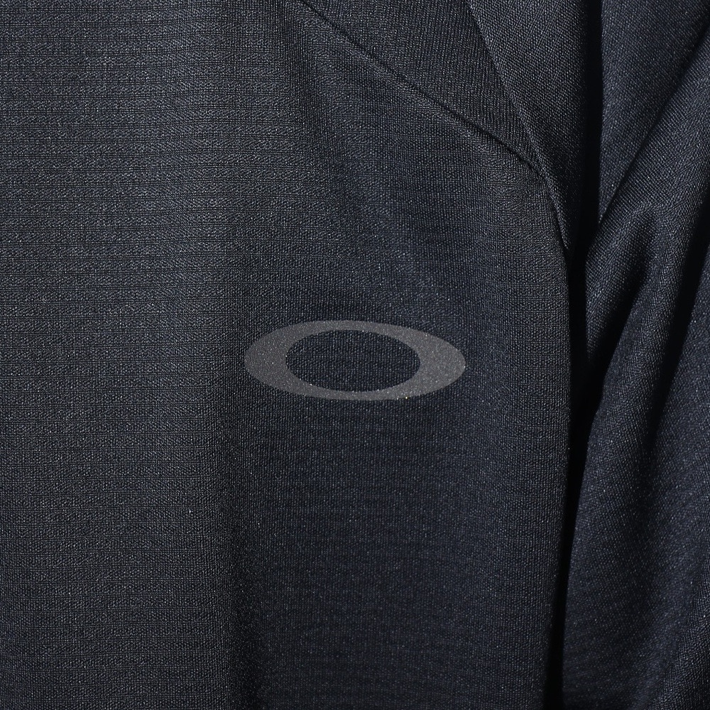 オークリー（OAKLEY）（メンズ）OPERATIVE 半袖ジップ モックネックシャツ FOA406593-02E