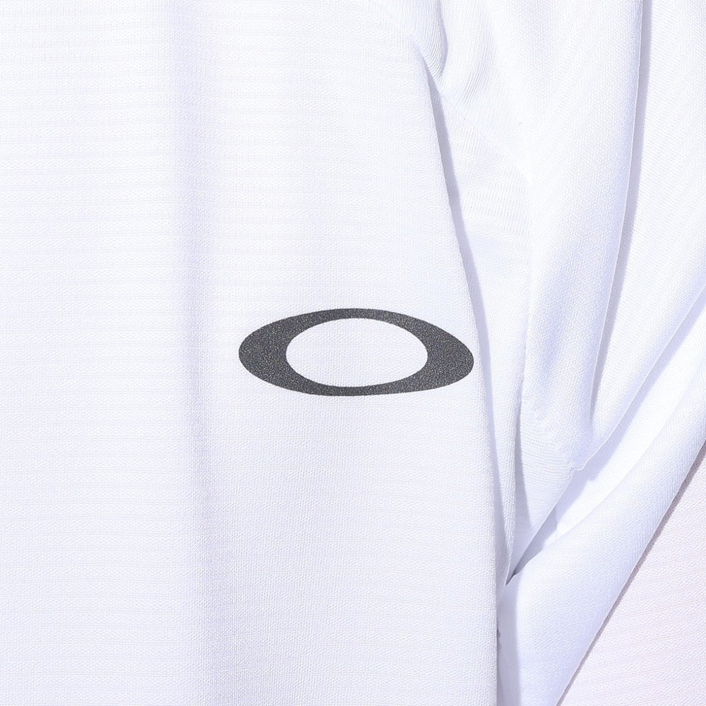 オークリー（OAKLEY）（メンズ）OPERATIVE 半袖ジップ モックネックシャツ FOA406593-100