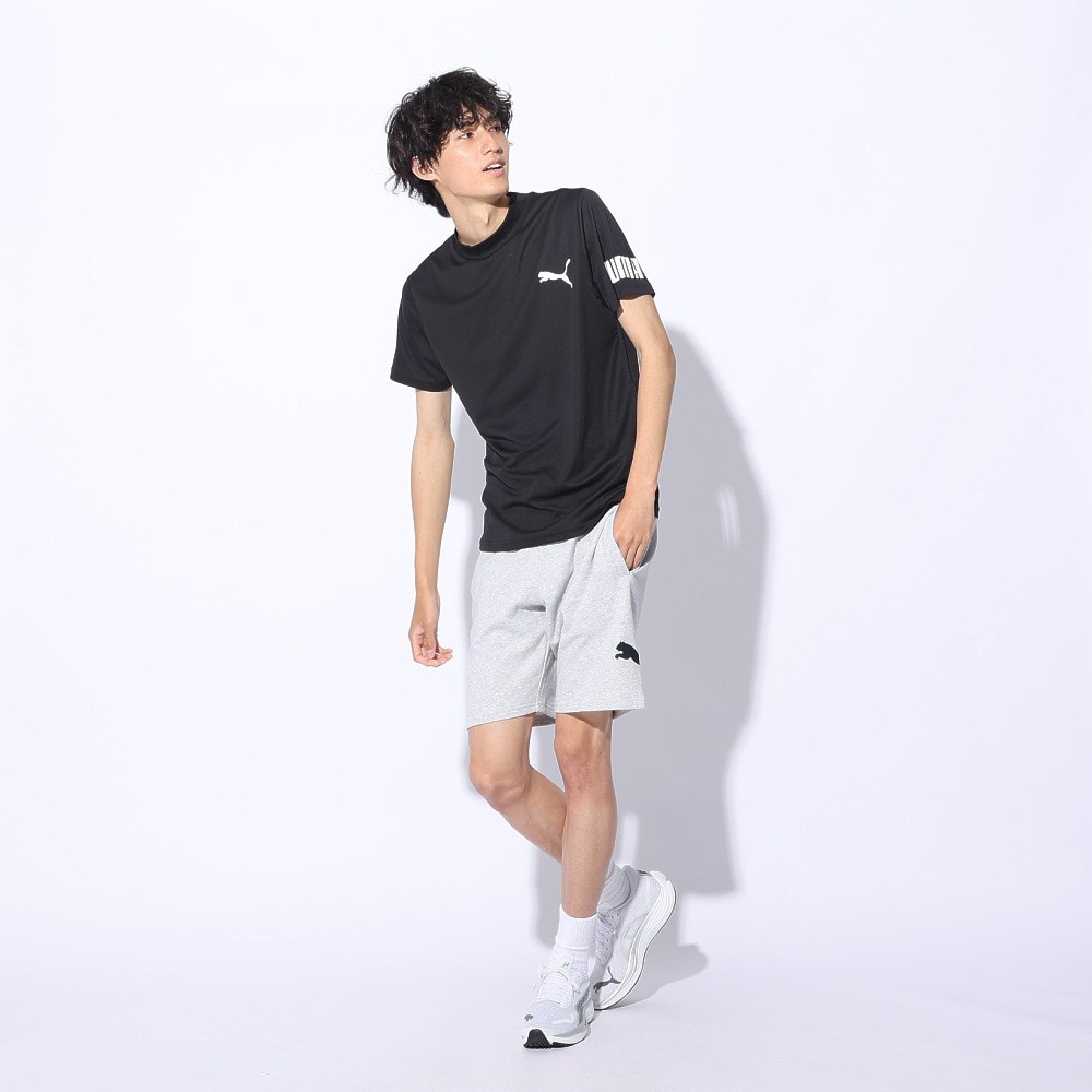 プーマ（PUMA）（メンズ）DRY PLUS 半袖モックネックTシャツ 525675 01 BLK