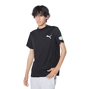 (メンズ)DRY PLUS 半袖モックネックTシャツ 525675