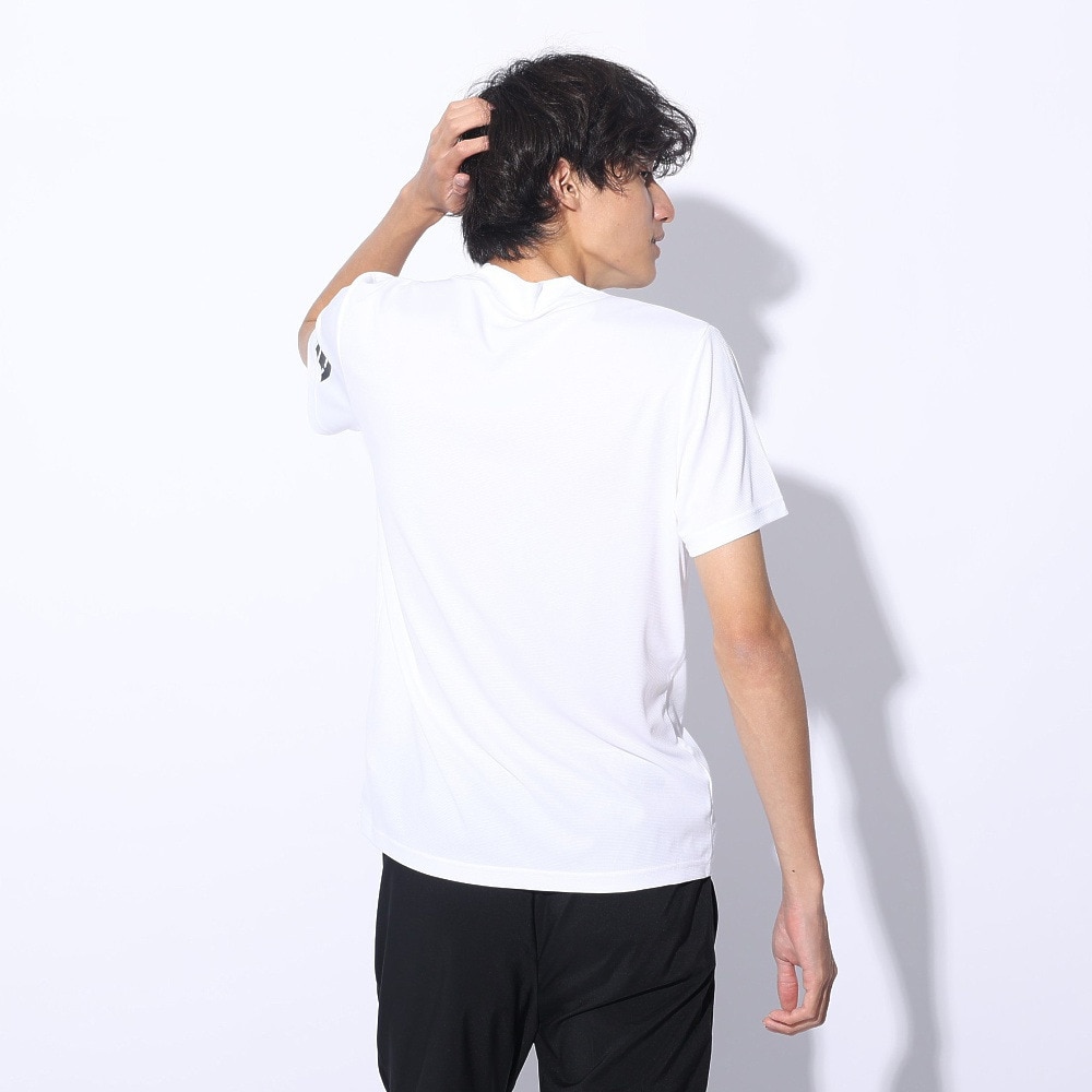 プーマ（PUMA）（メンズ）DRY PLUS 半袖モックネックTシャツ 525675 02 WHT