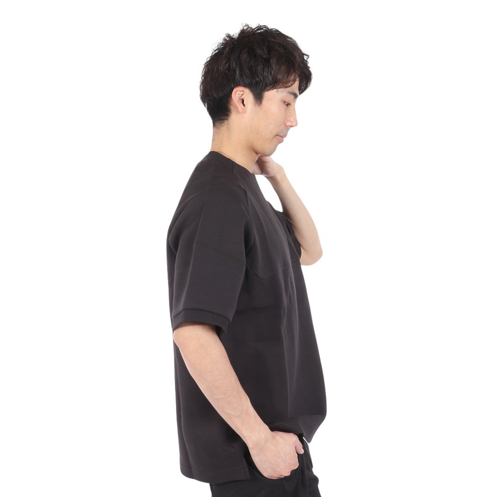 プーマ（PUMA）（メンズ）プーマ テック スウェット Tシャツ 半袖 DK 681840 01 BLK