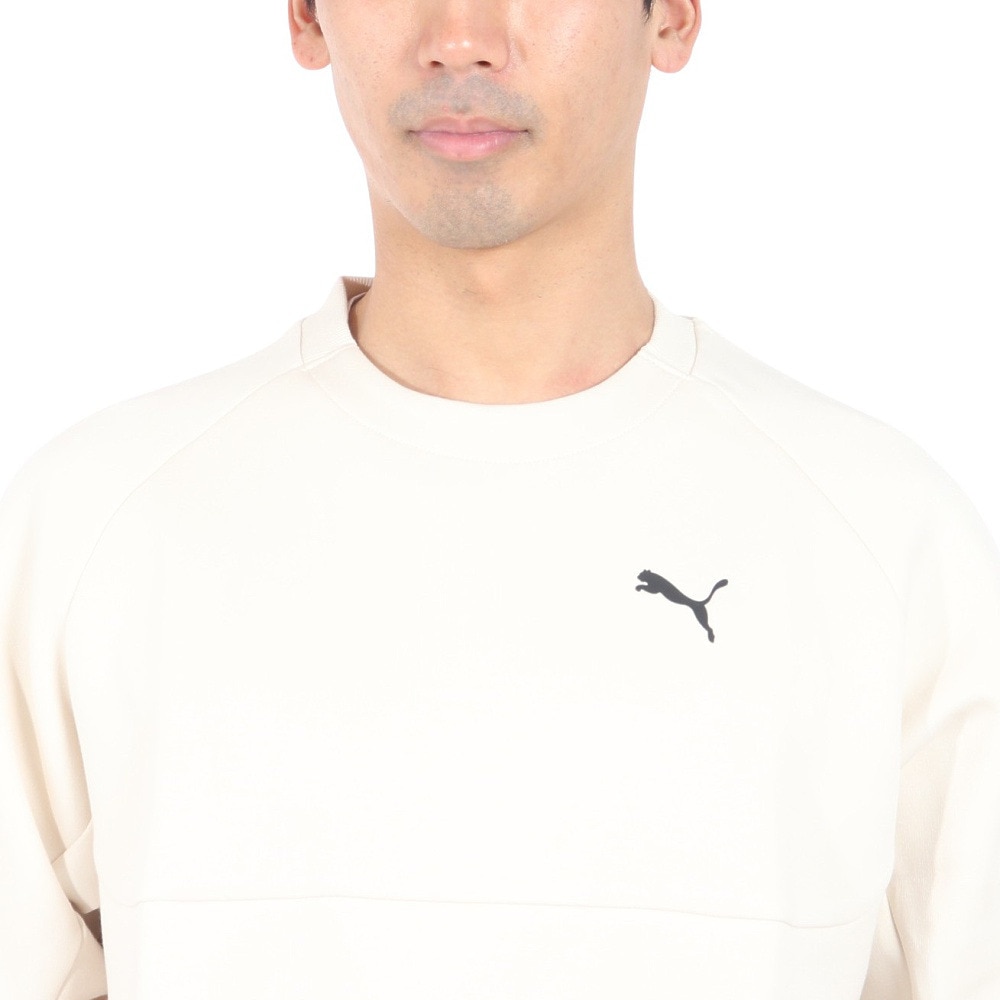 プーマ（PUMA）（メンズ）プーマ テック スウェット Tシャツ 半袖 DK 681840 87 BEG