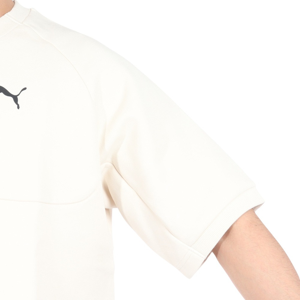 プーマ（PUMA）（メンズ）プーマ テック スウェット Tシャツ 半袖 DK 681840 87 BEG