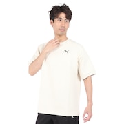 プーマ（PUMA）（メンズ）プーマ テック スウェット Tシャツ 半袖 DK 681840 87 BEG