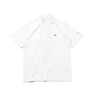ニューエラ（NEW ERA）（メンズ、レディース）半袖 ハーフジップ パフォーマンス ミッドネックTシャツ Rear Vertical Logo 14121969
