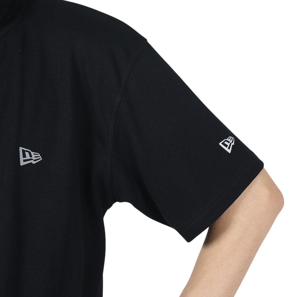 ニューエラ（NEW ERA）（メンズ、レディース）半袖 ハーフジップ