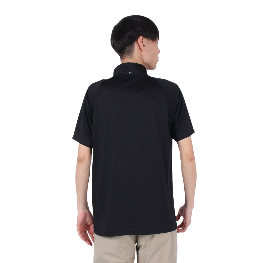 オークリー（OAKLEY）（メンズ）Enhance 半袖 モックネック シャツ 15.0 FOA407648-02E