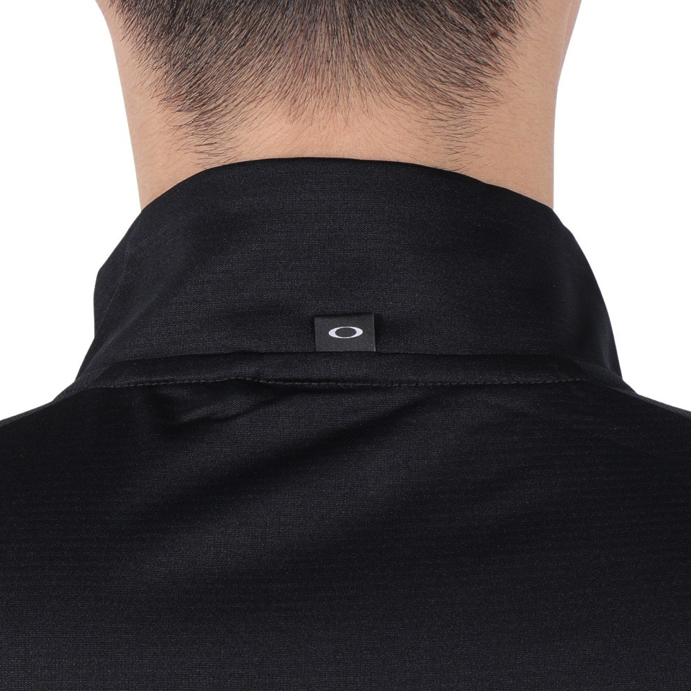 オークリー（OAKLEY）（メンズ）Enhance 半袖 モックネック シャツ 15.0 FOA407648-02E