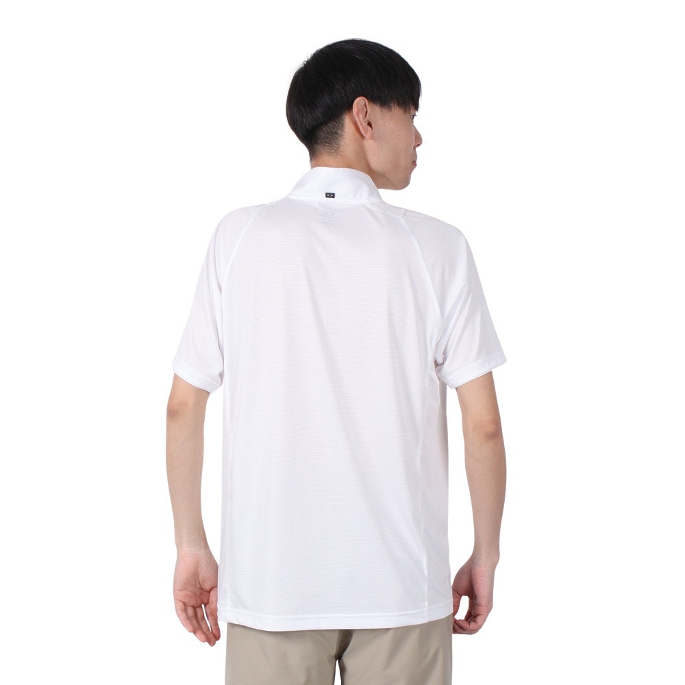 オークリー（OAKLEY）（メンズ）Enhance 半袖 モックネック シャツ 15.0 FOA407648-100