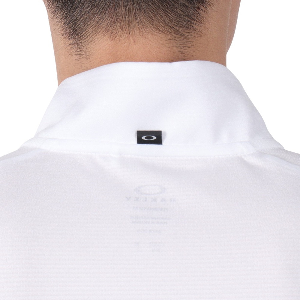 オークリー（OAKLEY）（メンズ）Enhance 半袖 モックネック シャツ 15.0 FOA407648-100