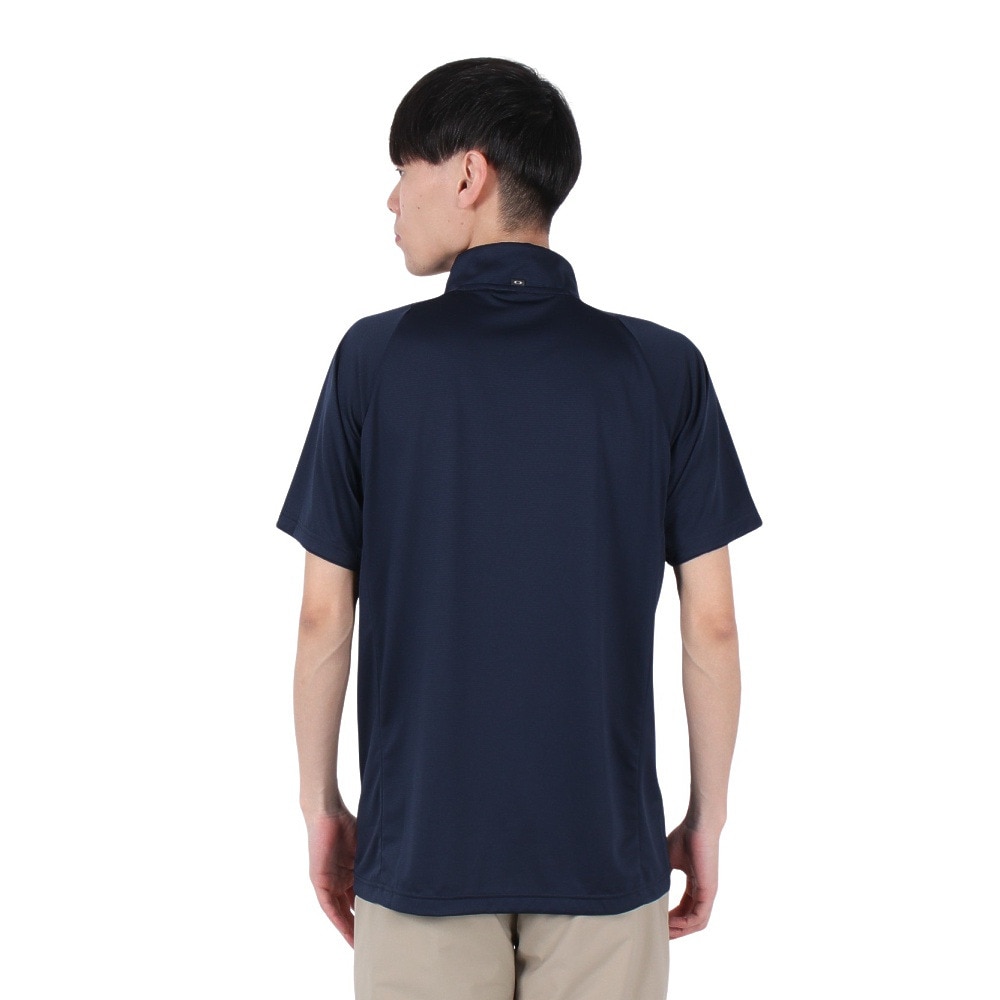 オークリー（OAKLEY）（メンズ）Enhance 半袖 モックネック シャツ 15.0 FOA407648-6AC