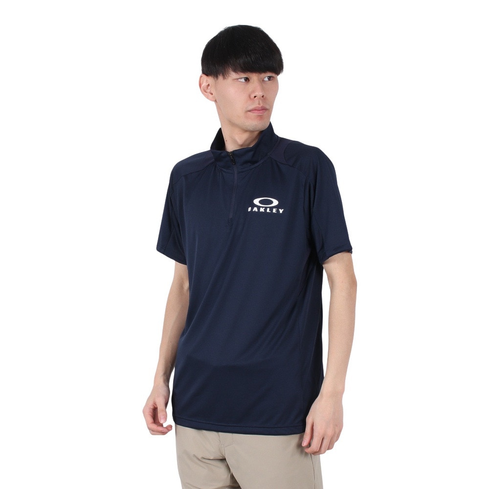 オークリー（OAKLEY）（メンズ）Enhance 半袖 モックネック シャツ 15.0 FOA407648-6AC