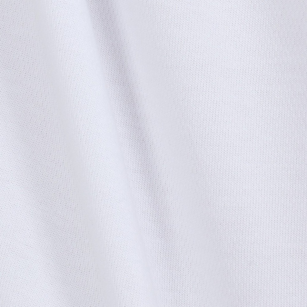 ニューエラ（NEW ERA）（メンズ、レディース）半袖 オーバーサイズド パフォーマンス ハーフジップ Tシャツ WHI 14410158