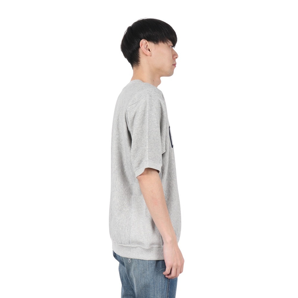 チャンピオン-ヘリテイジ（CHAMPION-HERITAGE）（メンズ）リバースウィーブ ショートスリーブ クルーネックスウェットシャツ C3-B002 070