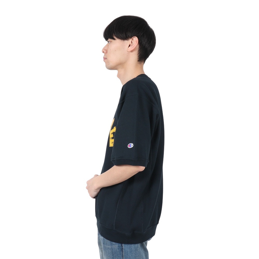 チャンピオン-ヘリテイジ（CHAMPION-HERITAGE）（メンズ）リバースウィーブ ショートスリーブ クルーネックスウェットシャツ C3-B002 370