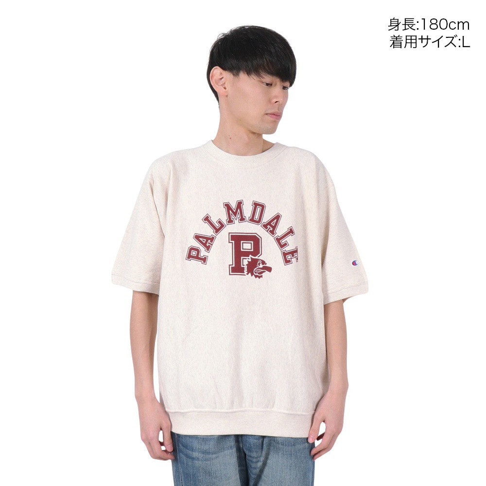 チャンピオン-ヘリテイジ（CHAMPION-HERITAGE）（メンズ）リバースウィーブ ショートスリーブ クルーネックスウェットシャツ C3-B002 810