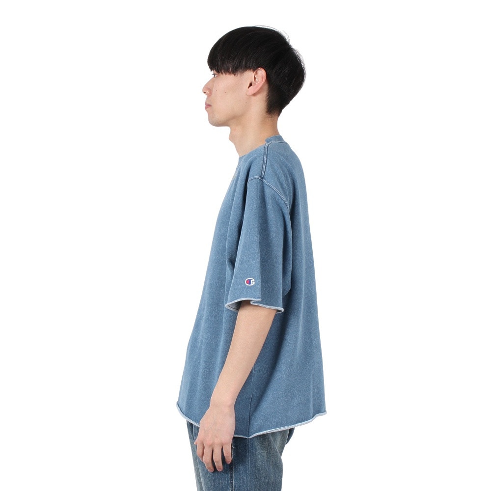 チャンピオン-ヘリテイジ（CHAMPION-HERITAGE）（メンズ）インディゴ ショートスリーブスウェットシャツ C3-B011 326