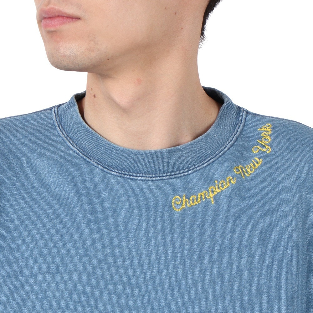 チャンピオン-ヘリテイジ（CHAMPION-HERITAGE）（メンズ）インディゴ ショートスリーブスウェットシャツ C3-B011 326