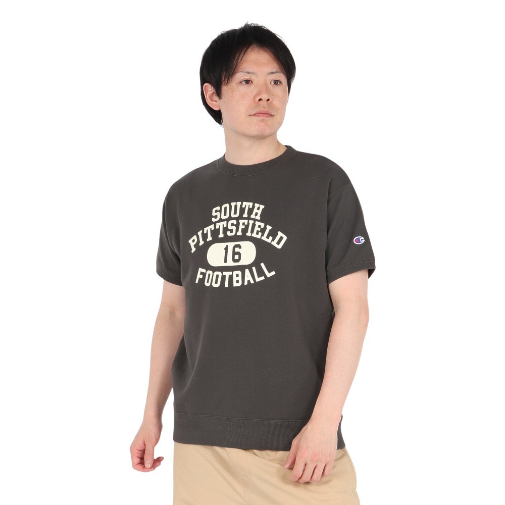 チャンピオン-ヘリテイジ（CHAMPION-HERITAGE）（メンズ）ショートスリーブクルーネックスウェットシャツ 25SS C3-B018 055